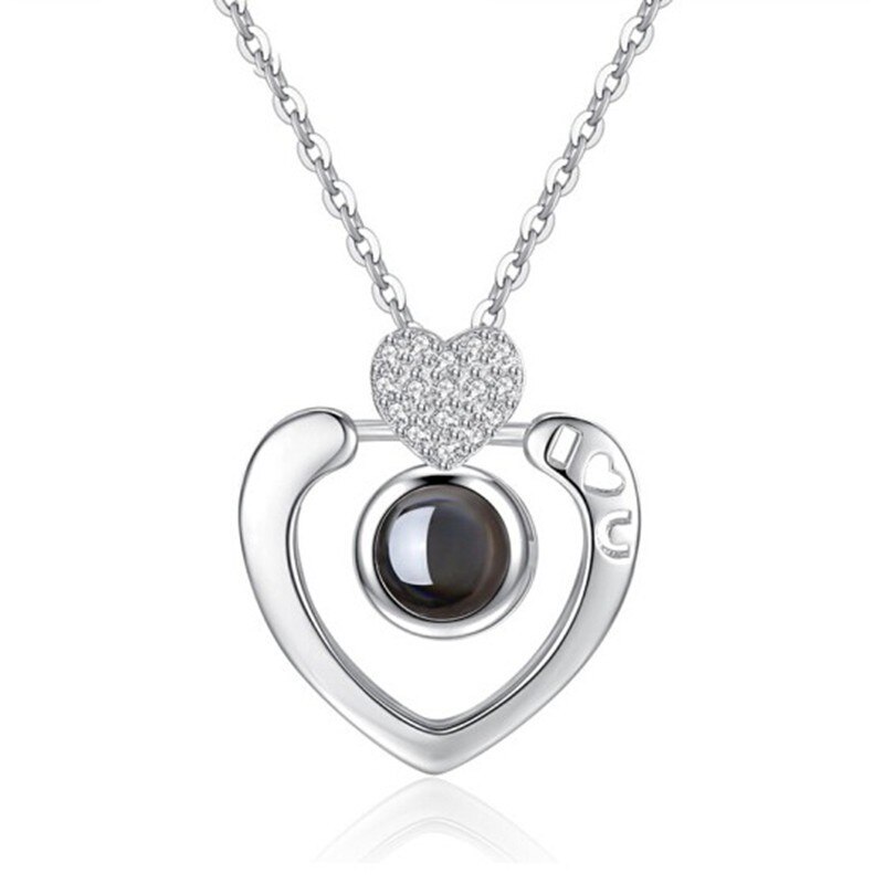 A Couple Lovers Jewelry Love Heart Lock Bracelet Stainless Steel Bracelets Bangles Key Pendant Necklace Jewelry