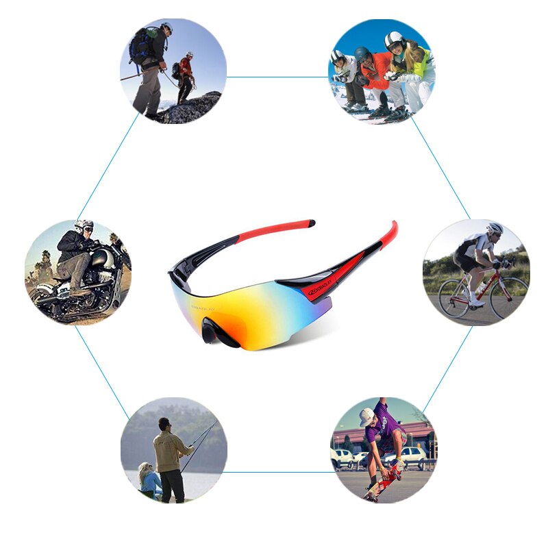 Sport Ski Goggles Motocycle Snowboarding Skateboard Eyewear for Men Women Winter Glasses UV400 Sunglasses Fishing Cycling Goggle
