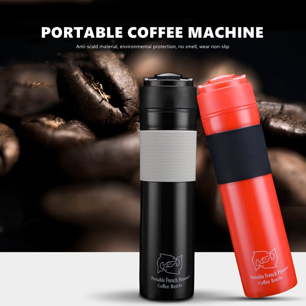 Mini kaffemaskine manuel kaffemaskine bærbar tryk espresso kaffemaskine håndholdt espressomaskine til hjemmet rejsende icoco
