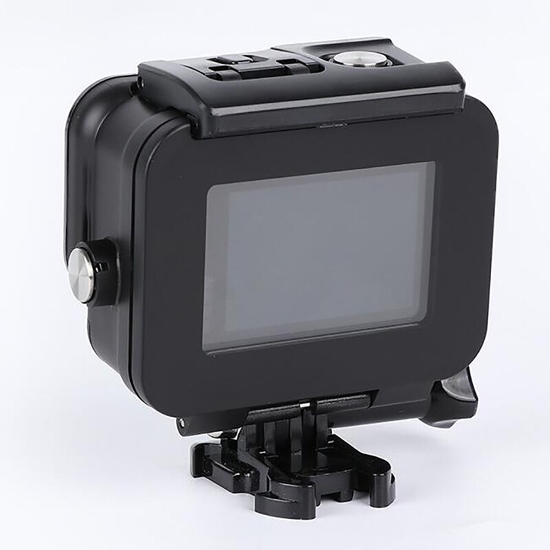 Egnet til gopro helt 8 kamera svart diamant vanntett etui vanntett 60m