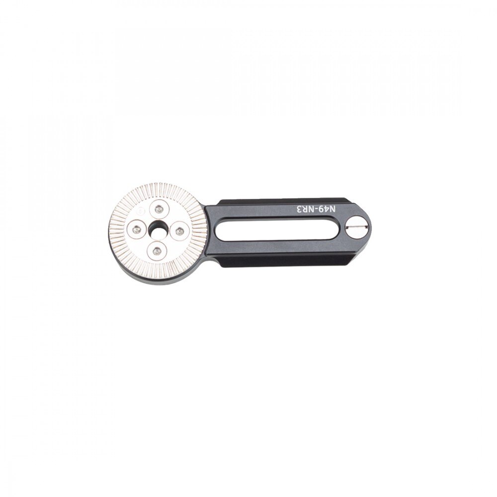 NITZE NATO RAIL con ARRI ROSETTE (3 "/76 MM) - N49-NR3