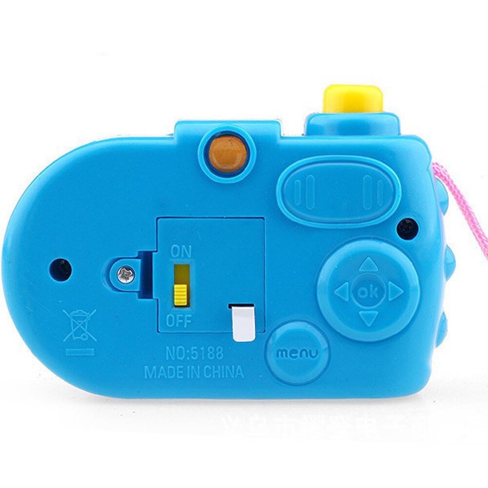 Neue freundlicher pädagogisches glühend spielzeug Karikatur licht projektion kamera Für Jungen Mädchen 10*4*7cm