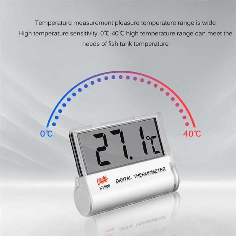 Lcd Digital Fish Tank Aquarium Thermometer Digitale Dompelpompen Water Temperatuur