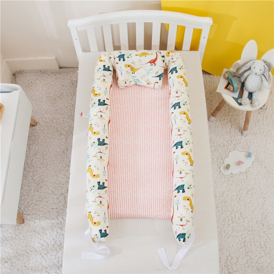 Portable Travel Baby Crib Removable Washable Kids Bed Multifunction Nursling Outdoor Toddler Nest