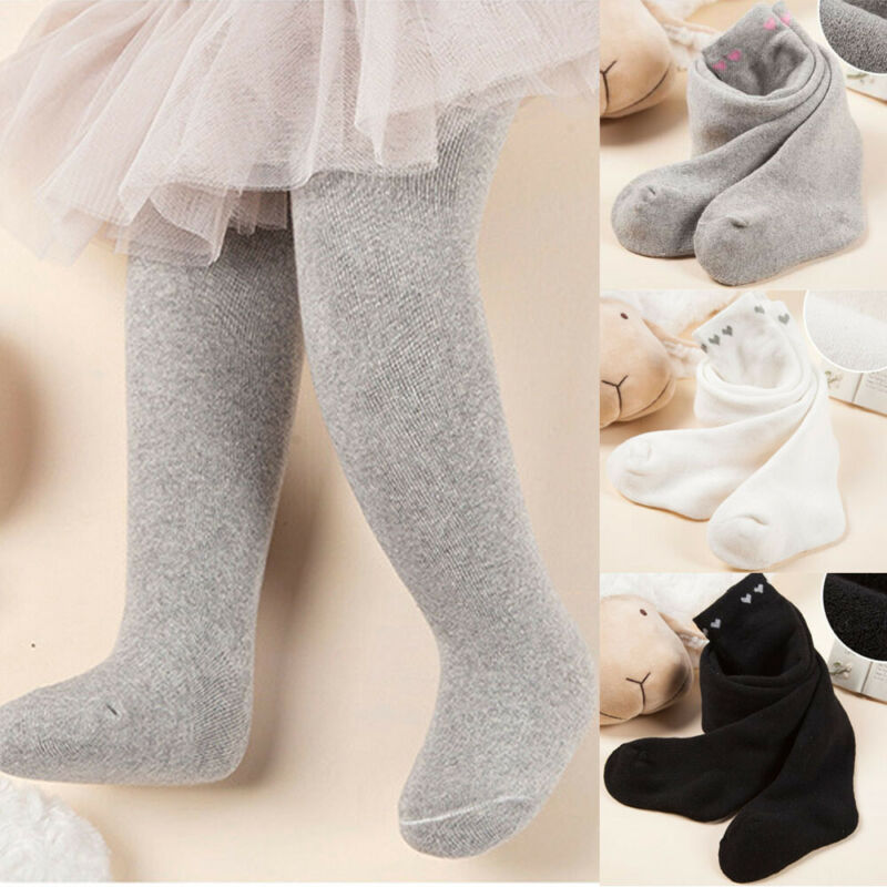 Emmababy Baby Autumn Winter Tights Baby Toddler Kid Girl Stockings Warm Pantyhose Solid Cartoon Newborn Tight Infant Pantyhose