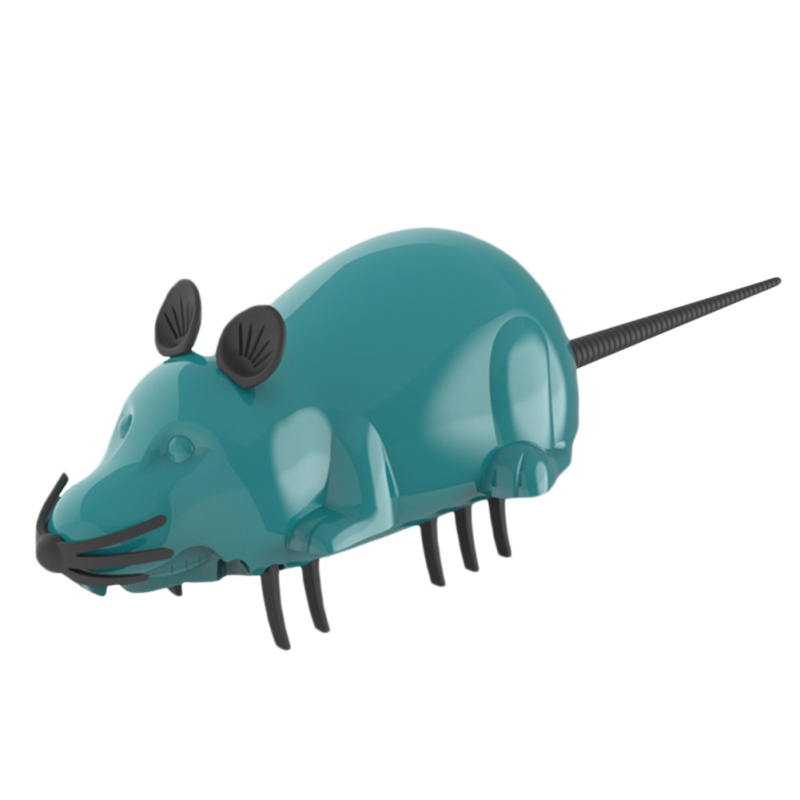 Cat Toys Rotating Electric Rat Mice Wireless Remote Multicolor Animal Interactive Control Mouse Toy: B
