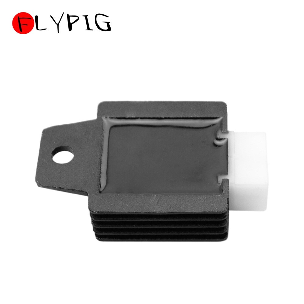 12V Motorfiets Spanningsregelaar Gelijkrichter 4Pin Voor 50cc-125cc GY6 50cc 60cc 80cc 125cc 150cc Scooter Bromfiets Go Kart Atv h055-002