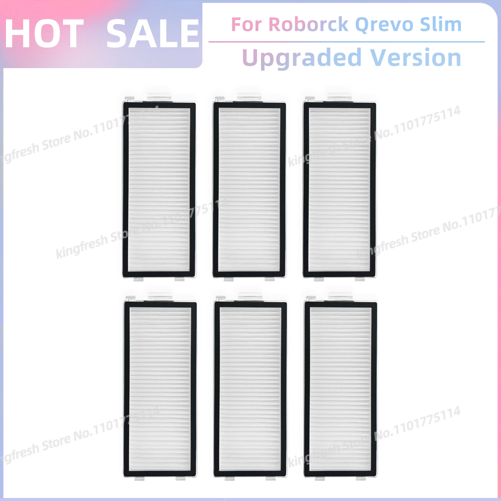 passen Für (Roborock Qrevo schlank) Vakuum Ersatzteile Wichtigsten Rolle Seite Pinsel Hepa-Filter Mopp Tuch Staubbeutel Zubehör: Orange