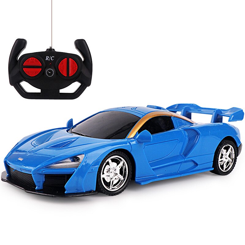 Neue Kinder der Vier-weg Fernbedienung Sport Auto Drift Auto Bugatti Fernbedienung Auto Modell Spielzeug: McLaren blue