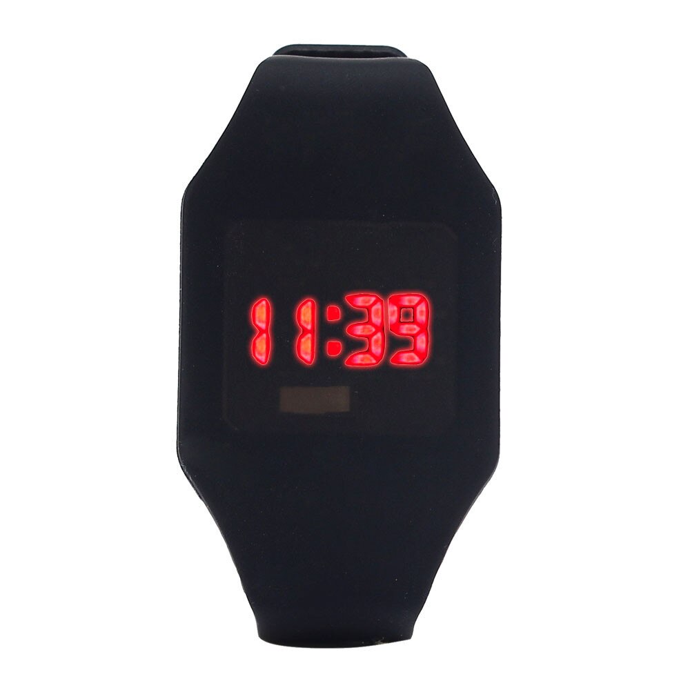 Heren Dames Kinderen Horloge Siliconen Led Horloge Sport Armband Digitale Horloge 226
