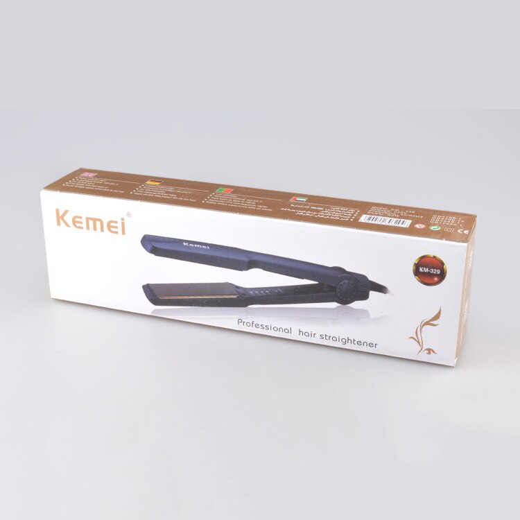 Kemei Hair Straightener Tourmaline Ceramic Heating... Grandado