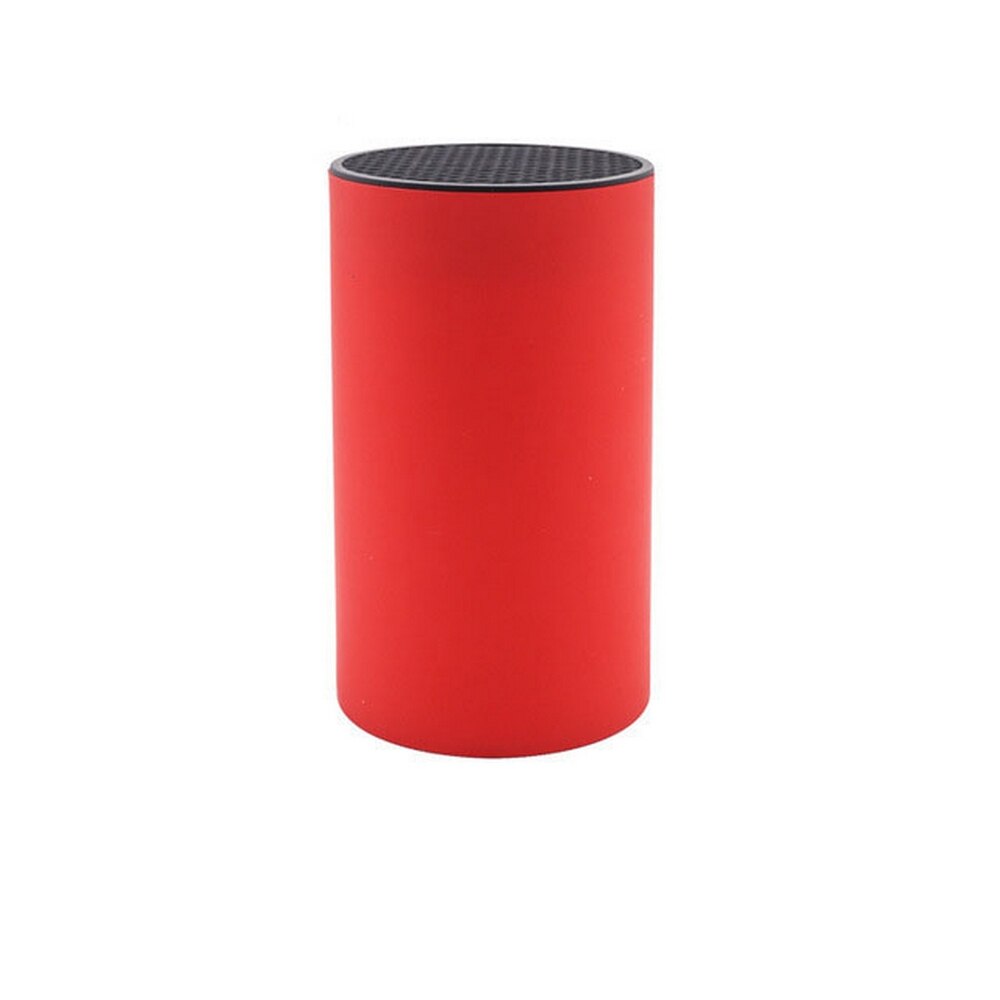 Knife Holder Stand Multil Holder Knife Organizer Inserted Storage Holder Wave-shaped Knife Spacer Knife Block Kitchenware Tools: red