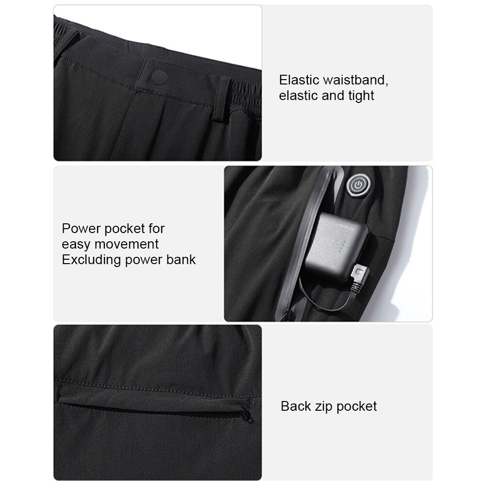 Männer Frauen Angeln Wasserdichte Beheizte Schlauch warm Nylon Solide USB Elektrische Leichte Winddicht draussen Wandern Winter Waschbar