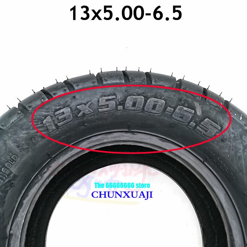 13x5.00-6.5 Tubeless Tire for 13 Inch Motor Wheels FLJ K6 Electric Scooter E Kick Scooter Tyre 13*5.00-6.5 Vacuum Tyre