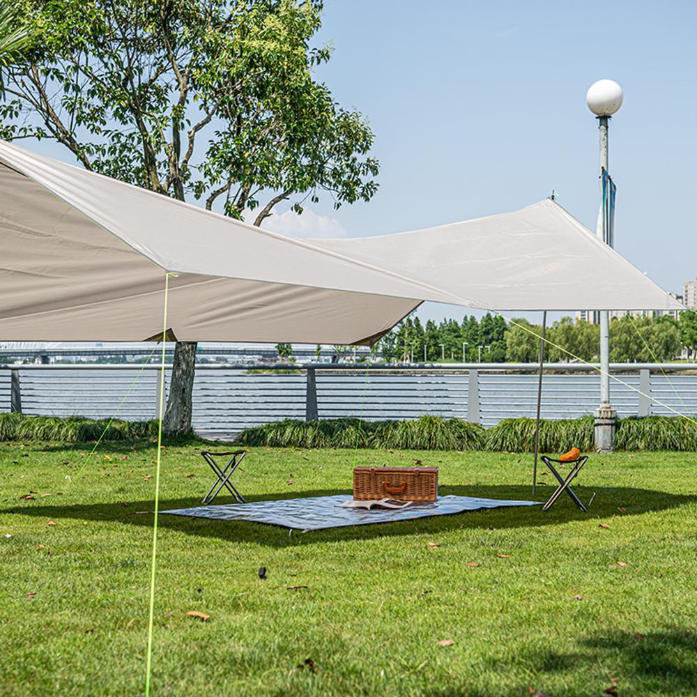Naturehike – tapis de pique-nique en aluminium PE, imperméable, tente pliante, de plage, de Camping, petite étagère solaire