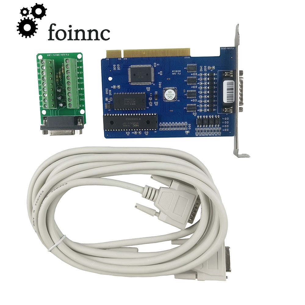 ！3 Axis NC Studio PCI Motion Ncstudio Control Card Set for CNC Router Engraving Milling Machine