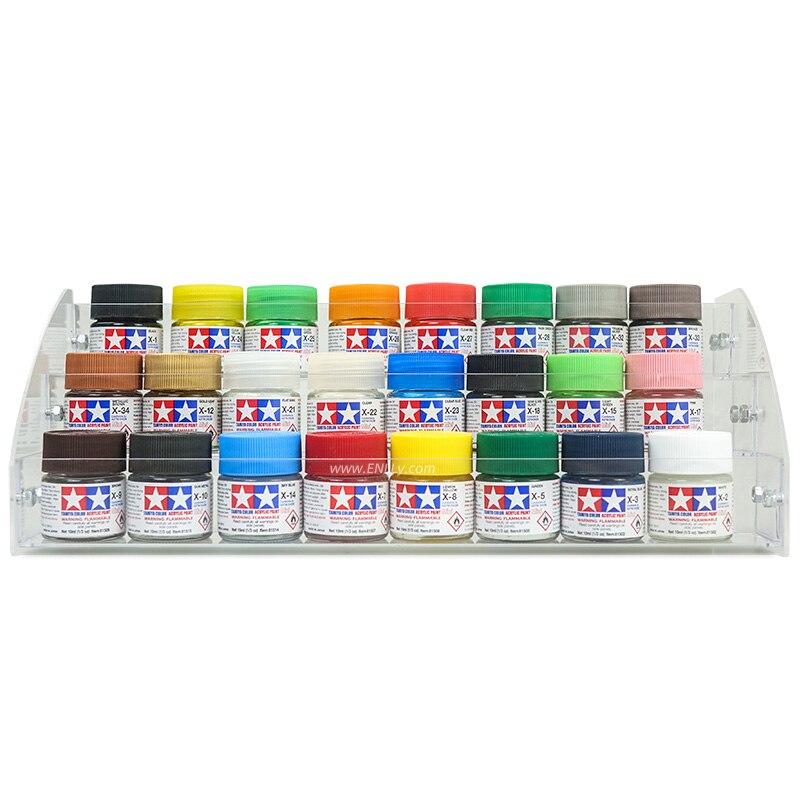 Tamiya 10ml Color Acrylic Paint(Mini's) 81501-81517 Bottles X-1 To X-17 Colors/Gloss