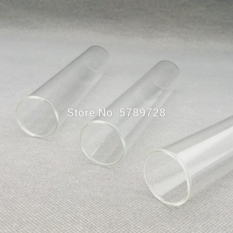 Tubo de ensaio de vidro com fundo plano de 30x150mm, 12 tamanhos, tubo com rolha, para experimento de laboratório escolar