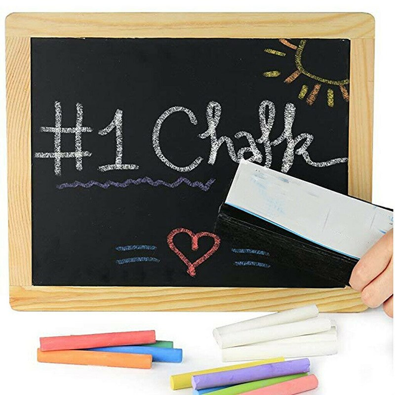 6/12pcs Mixed Colour Chalk Sticks Pack Water Soluble Kids Playground School Art Learning NC99