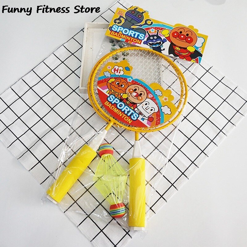 Children Indoor Outdoor Badminton Rackets Set Beginner Kids Child Badminton Racket Racquet Sports Training Game