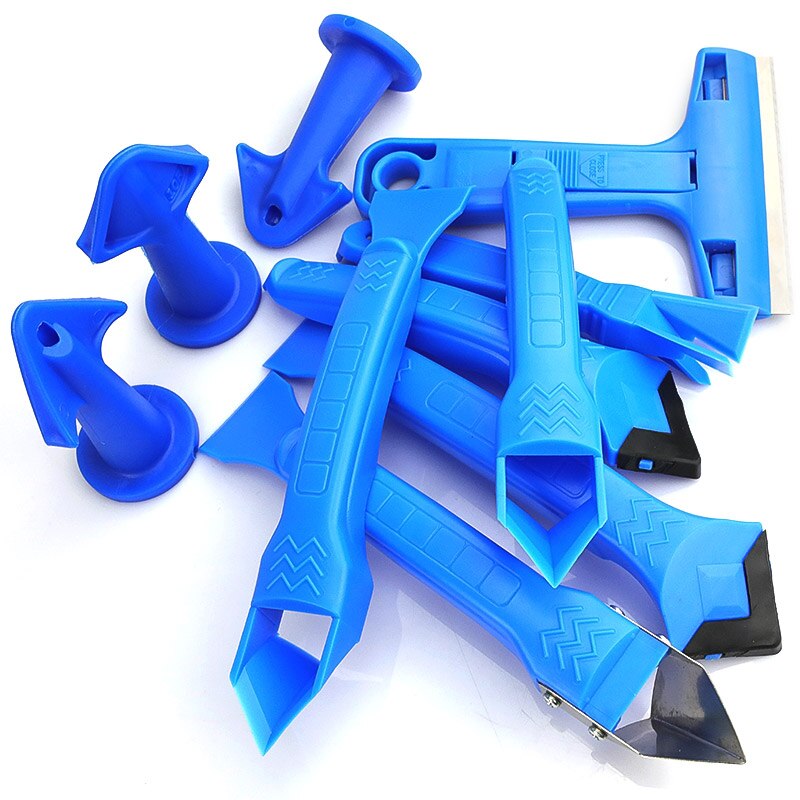 Door Silicone Sealant Scraper Right angle Caulk Tool Kit Spatula for Window Caulking Finishing Sealant Removal