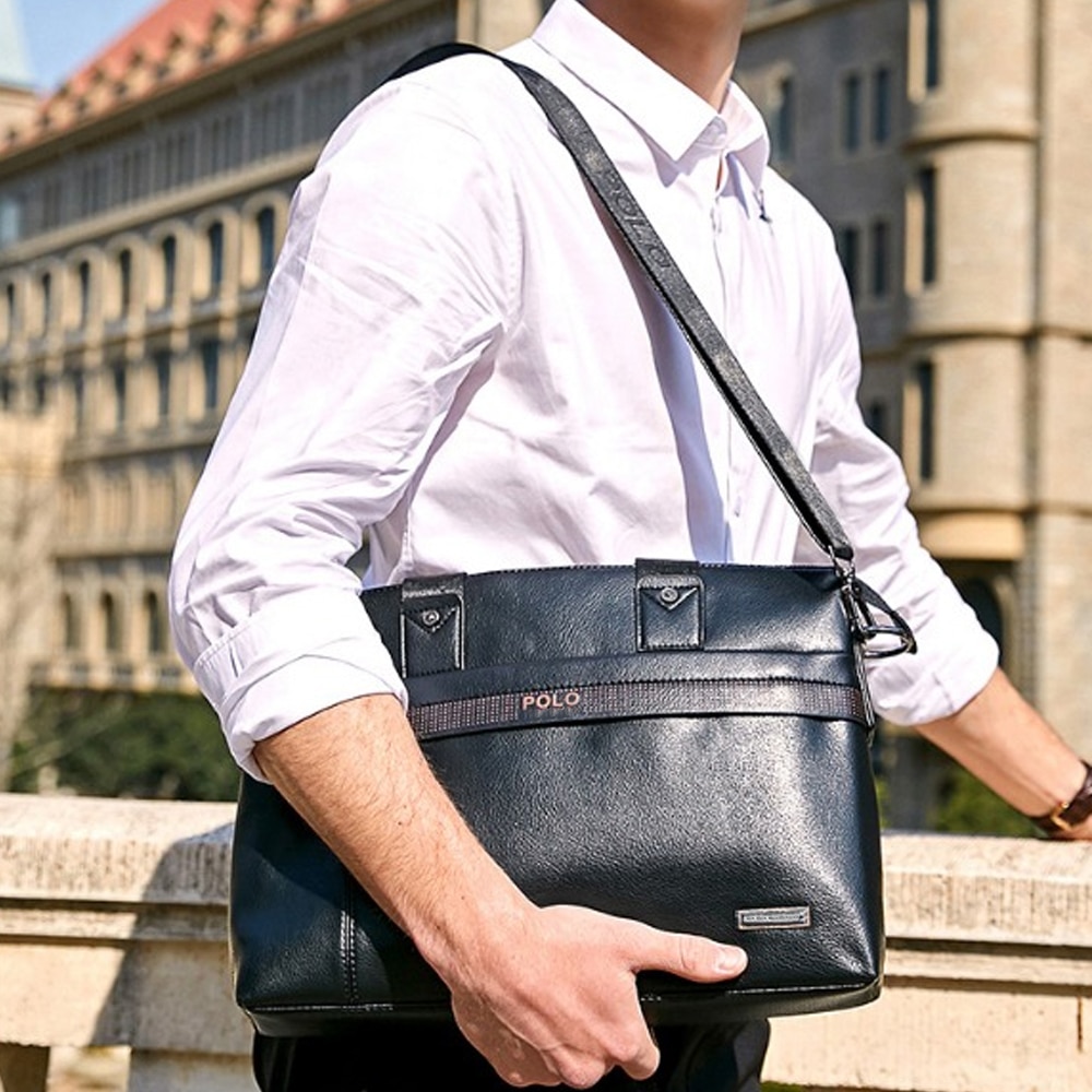 De Simple Dot famosa de los maletín bolsa Ptgirl bolsa de ordenador portátil de cuero Casual Hombre bolsos de bandolera bolsa de мужские сумки