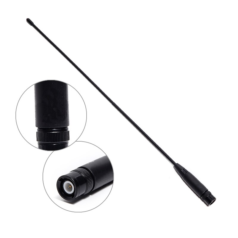 ABBREE AR-771 27Mhz 39.5CM BNC Whip Antenna for Cobra Midland Uniden Anytone Handheld CB Radio