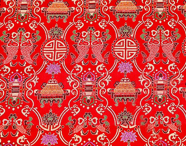 Metallic Jacquard Brocade Fabric, silk nylon 3D jacquard fabric for Coat Dress table cloth decorative DIY patchwork