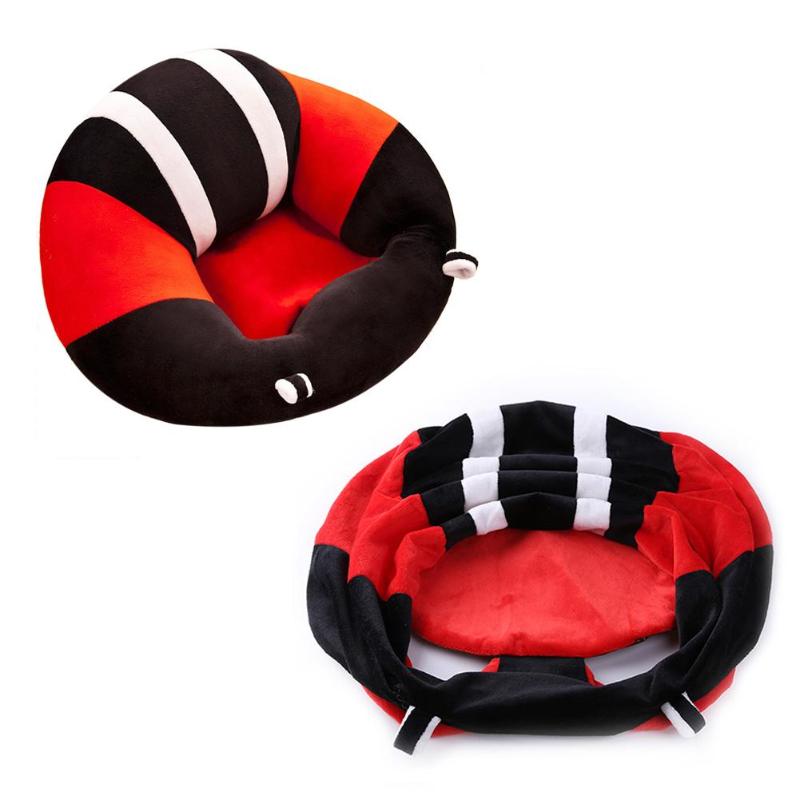 Sofa Support Seat Cover Baby Plush Chair Learning To Sit Comfortable Toddler Nest Puff Washable without Filler Cradle Sofa Chair: 5