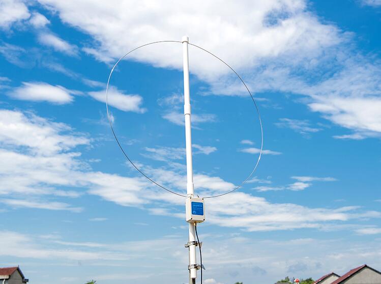 A onda curta ativa a mais atrasada da antena Y-200A do laço que recebe a antena 100khz-180mhz com/sem bateria para o rádio de sdr