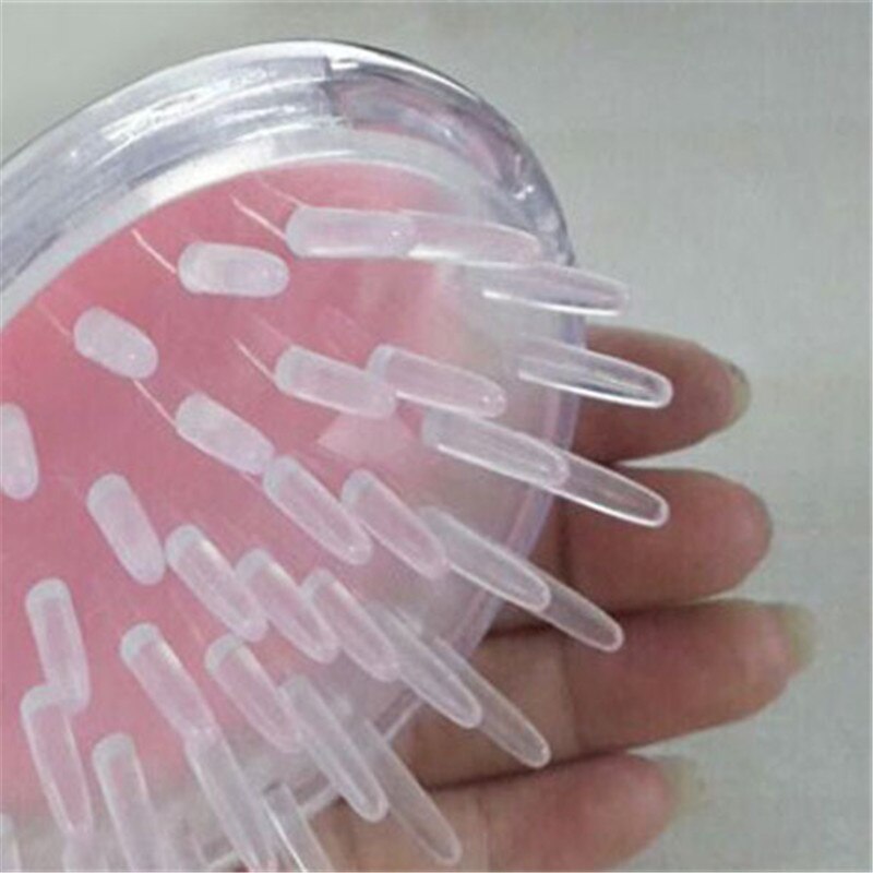 Cabeça de silicone corpo para lavar cuidados limpos raiz do cabelo coceira couro cabeludo massagem pente escova de chuveiro banho spa massagem escova e limpeza