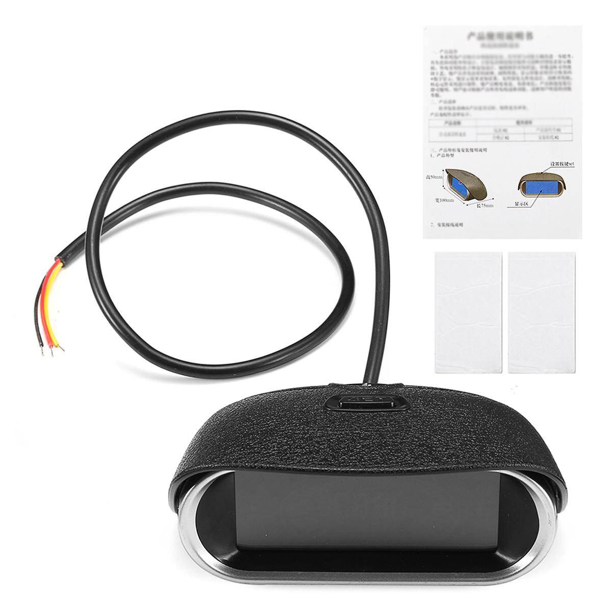 Tach Tachometer Car LCD Digital Boat With sun visor Accessory 50~9999RPM