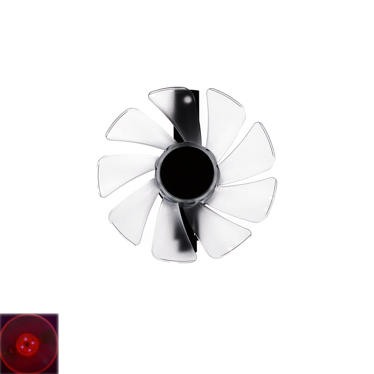 CF1015H12D Cooling Fan For Sapphire RX470 RX590 RX580 RX480 RX570 NITRO Special Edition Graphics Card Cooler Fan FD10015M12D: WHITE