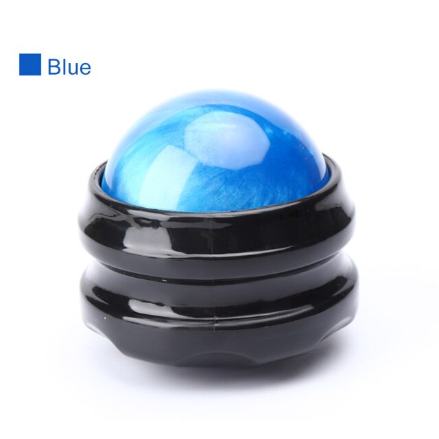 Massage Roller Ball Body Massager Therapie Tool Voet Terug Taille Heup Hand Massage Gezondheid Spier Relaxationequipment: Blauw