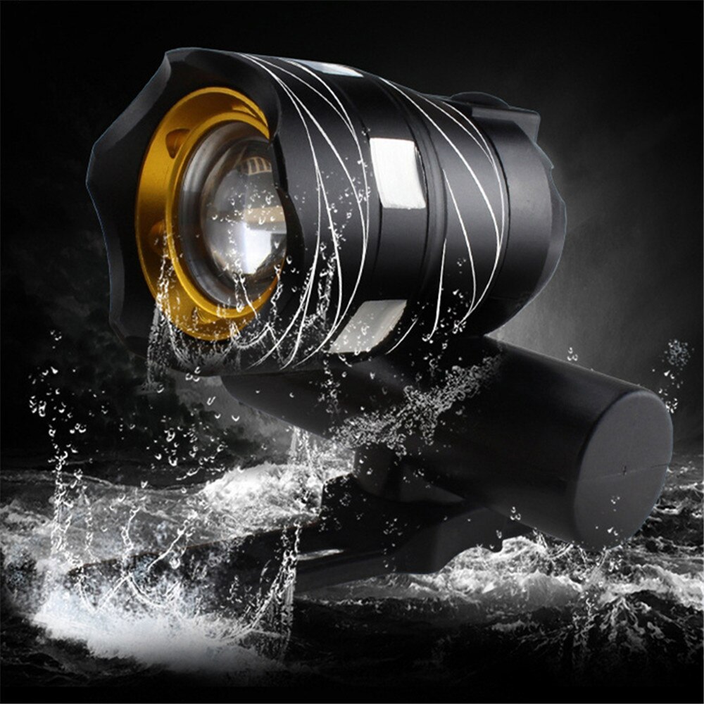 T6 LED Cycling Bike Bicycle Head Light Flashlight With 3 Modes Torch USB Night Cycling Riding Bicycling water-resistant #45