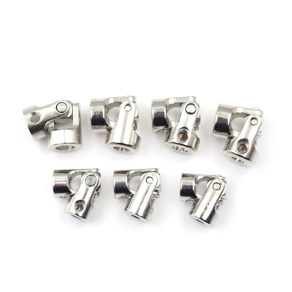 Metal Cardan Joint Gimbal Couplings Universal Joint for 4*3mm/4*4mm/5*4mm/5*5mm/5*6/6*6mm RC Boat Parts Accessarie