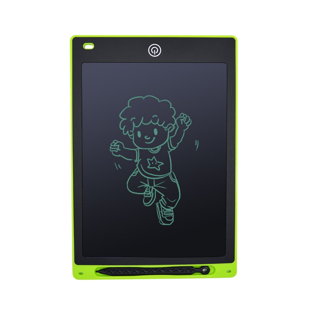 CHIAPL LCD Writing Tablet 12 Inch Electronic Digital Electronic Graphics Drawing Board Doodle Pad with Stylus Pen for kids: Green