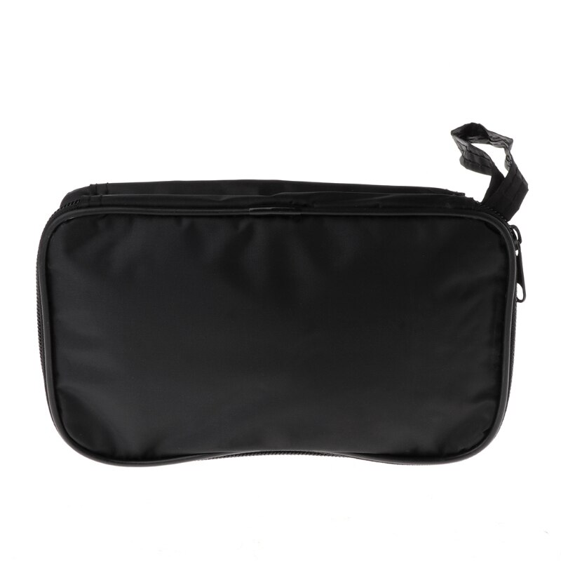 Bolsa negra para multímetro, 20x12x4cm UT, carcasa blanda a prueba de golpes, resistente al agua