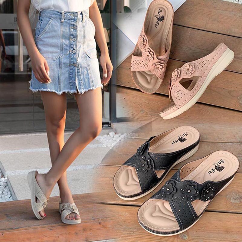 Vrouwen Sandalen Zomer Schoenen Vrouw Zachte Bodem Wiggen Schoenen Voor Vrouwen Platform Sandalen Hakken Gladiator Sandalias Mujer