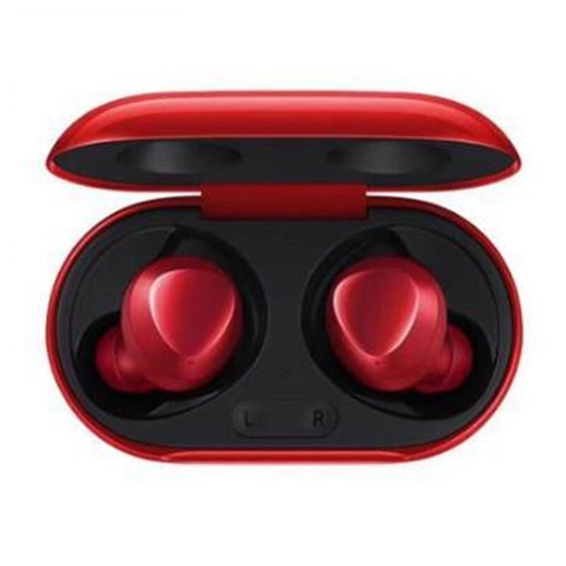 R175 Buds + Plus Bluetooth Draadloze Headset Met Speciale Opladen Bin Waterdichte Touch Sport Hoofdtelefoon: R175 Red