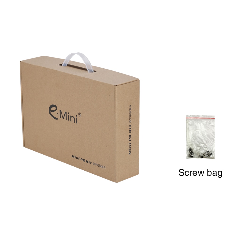 E.mini N44 Thin Mini-ITX Case in Aluminum Slim HTPC gaming Computer Without power supply