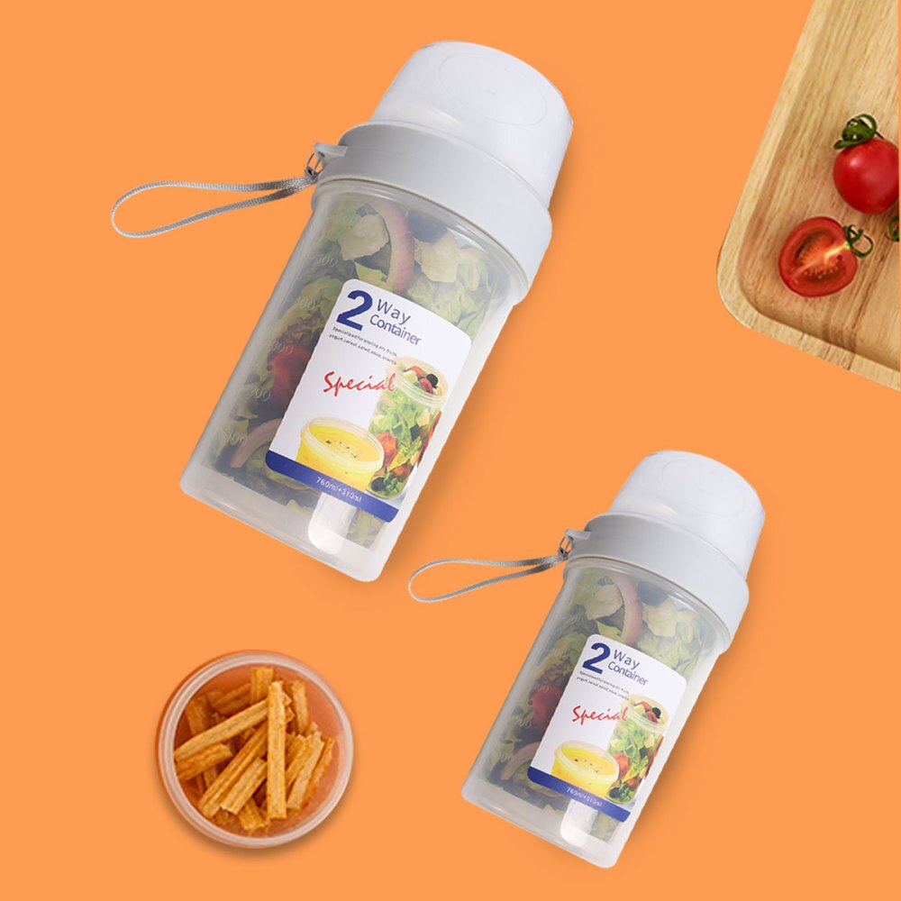 1Pc Box Bento Box Food Containers Lunch Box Thermal Lunch Box Lunch Container Heat Presercation Lunch Box for Fruit Storage Offi: White 2