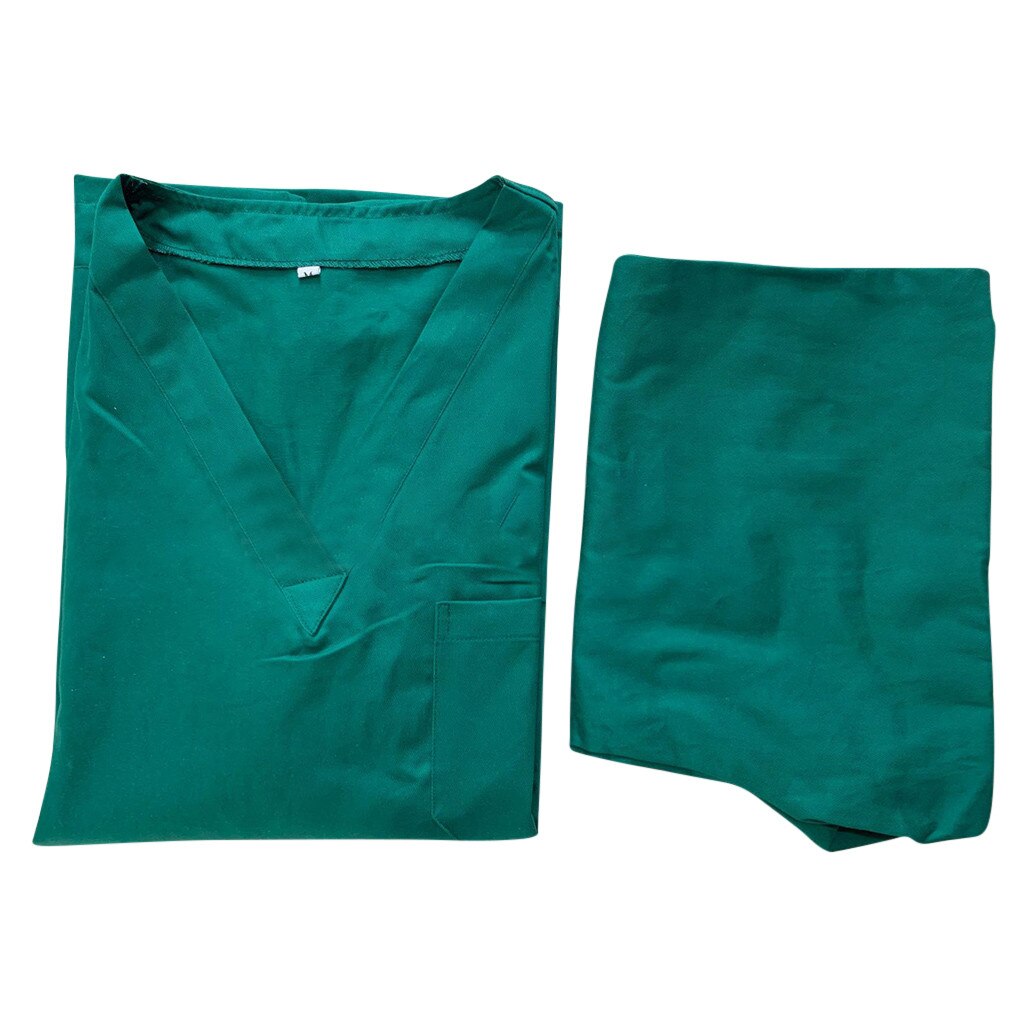 Nurses Healthcare Tunic Hospitality Maid Nurses Carers Therapist Dentist Uniform For Spary Painting Decorating Clothes Overall