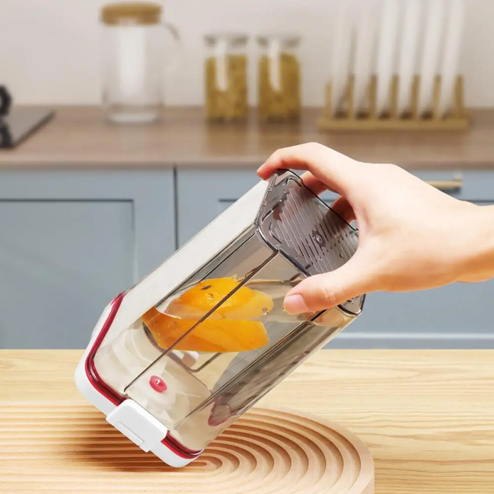 Küche Feuchtigkeitsbeständig Staubdicht Lebensmittel Lagerung Container Korn Luftdicht Vakuum Versiegelt Glas Haushalt Speisekammer Organizer 2024 Neue