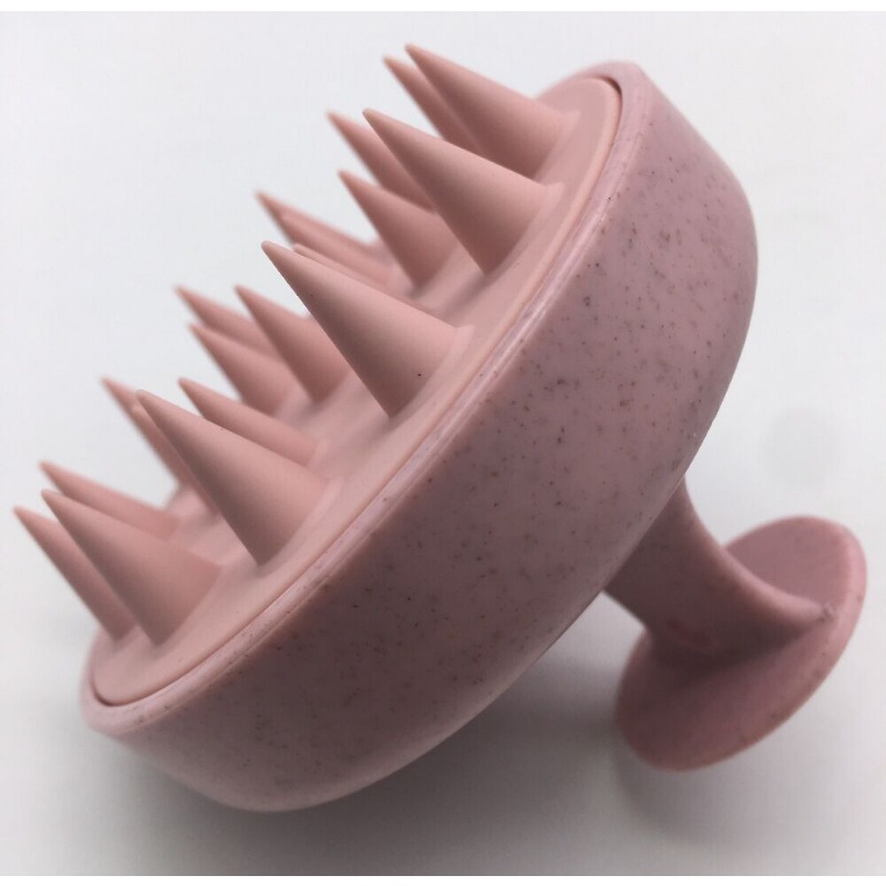 Scalp Scrubber Shampoo Brush Massager Clean Scalp Comb With Handle Hair Washing Brush Scalp Exfoliator Brush Head Scrubber Tools