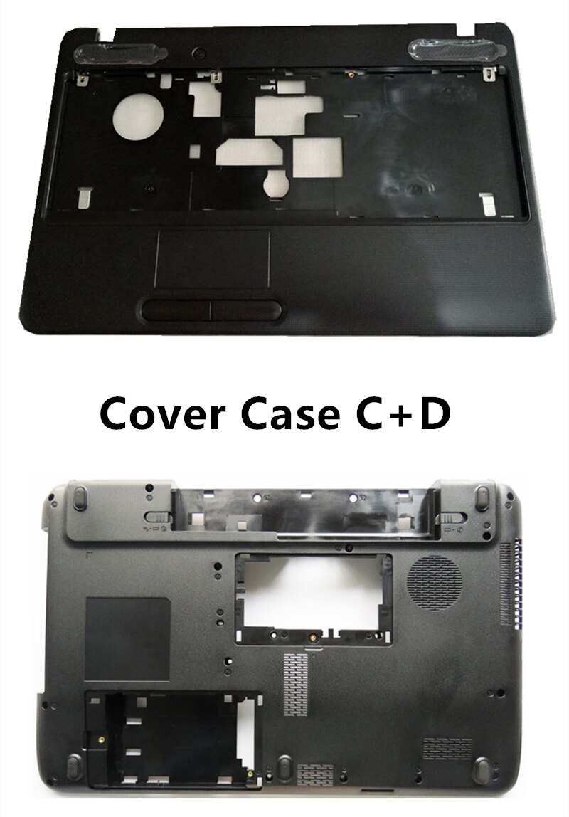 Laptop Voor Toshiba C650 C655 C655D L650 L655 Palmrest Bovenste Cover Of Zonder Hdmi Bottom Base Cover Lagere Case: Cover Case CD