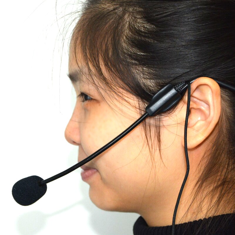 Mini Headset Microfoon Voor Voice Versterker, Luidspreker, Professionele Stand, Bedrade Headset, Conferentie Microfoon