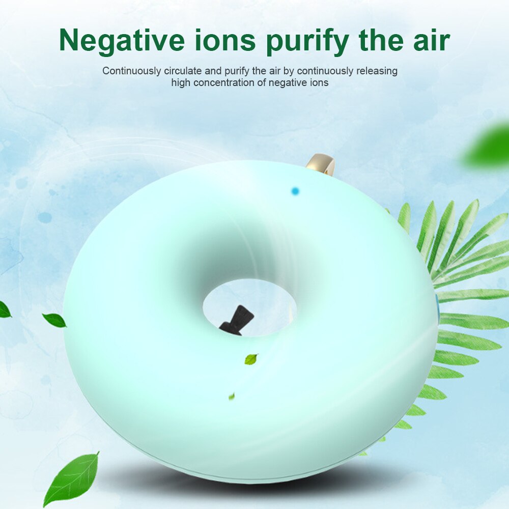 Negativ-ionen-luftreiniger Auto USB Ionisator Luft Frischer Reiniger Persönliche Ionisator Halskette Negative Ionen Ozon Für Erwachsene Kinder