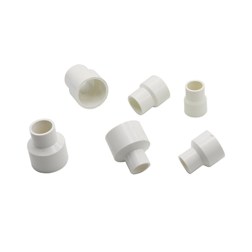 20/25/32/40mm Straight PVC Reducing Connector Garden Farm Greenhouse Water Supply Pipe Tube Couplings Tank Drainage System Joint
