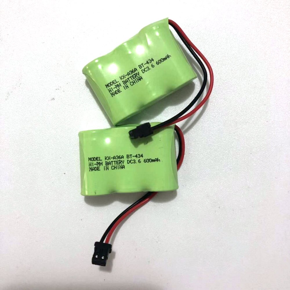 600mah Draadloze vaste telefoon vaste lijn voor Matsushita 3807 KX-A36A T3610 P-P301 Batterij